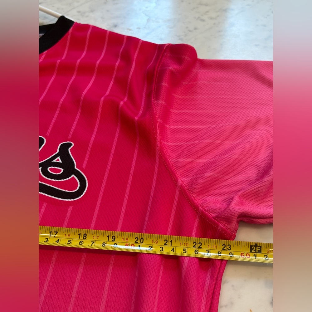 B’ham Barons Authentic Game Jersey for Breast Cancer Awareness, size 46(xl), - Picture 9 of 9